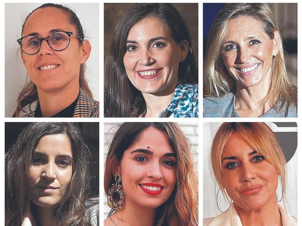 Amaya Valdemoro, Boticaria García, Marta Robles, Laura Cebrián 'Elem', Anaju y Berta Collado.