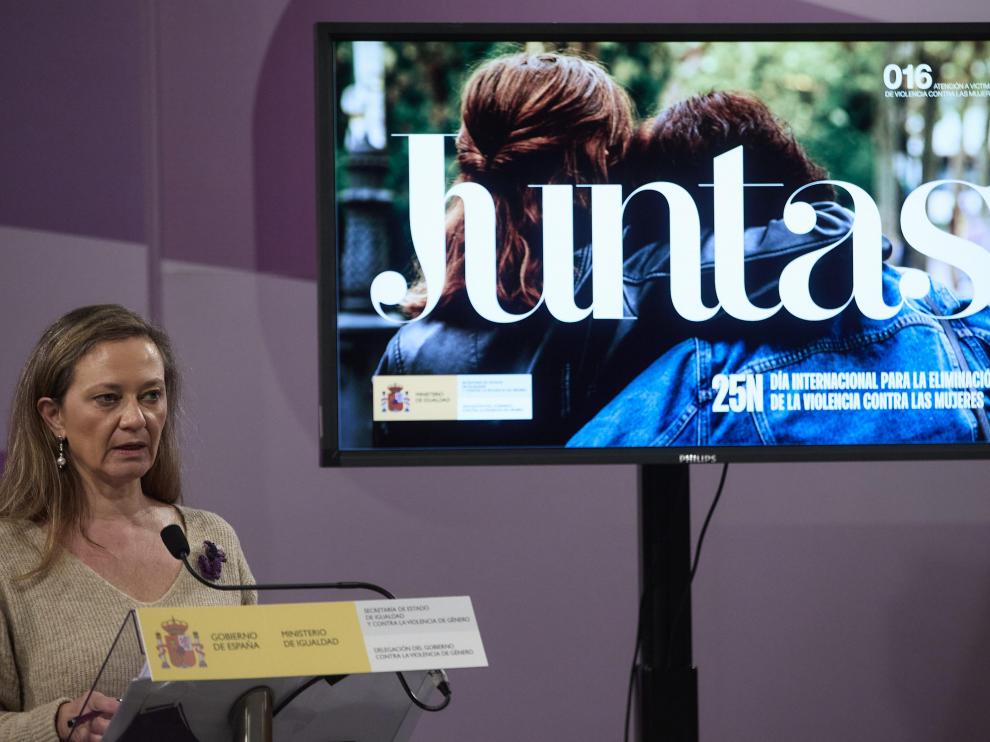 La delegada del Gobierno Contra la Violencia de Género, Victoria Rosell.