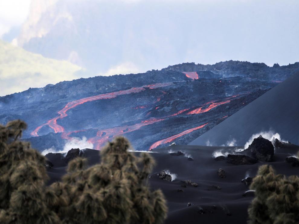 Erupción del volcán de La Palma.