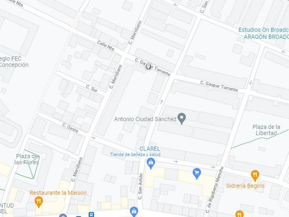 La calle Gaspar Torrente, entre las calles Meridiano y San Antón, de Santa Isabel será una de las afectadas entre las 10.00 y 12.00.