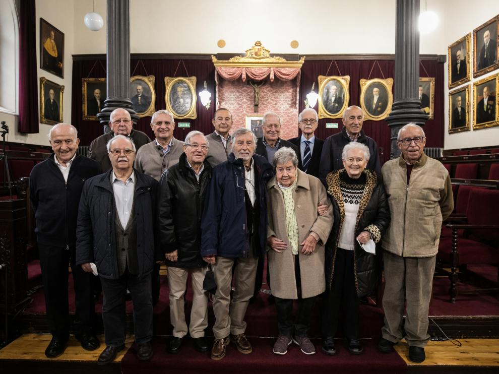 Bodas de diamante de la promoción del 61 de Medicina de Zaragoza.