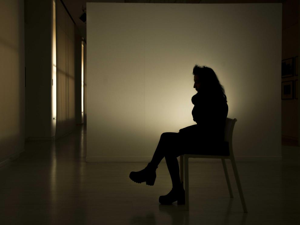 Dyana (nombre ficticio), en una estancia de la Casa de la Mujer.