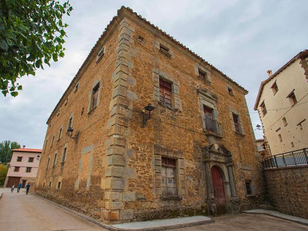 Palacio renacentista de Francisco Peña, en Villarroya de los Pinares.