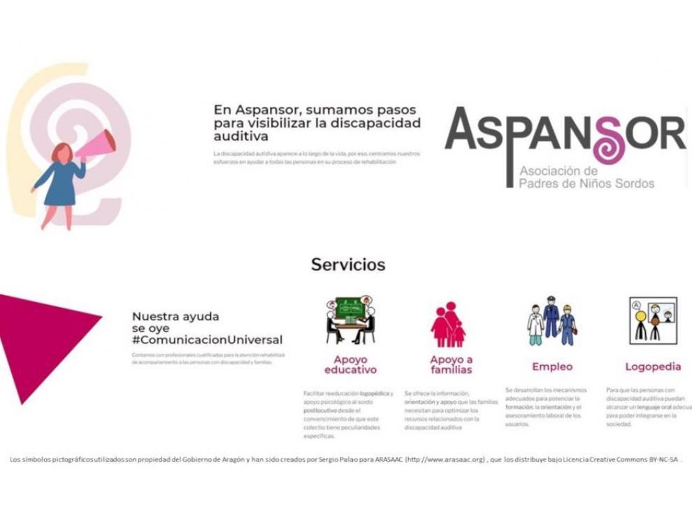 Aspansor busca visibilizar la discapacidad auditiva y reivindicar sus necesidades.