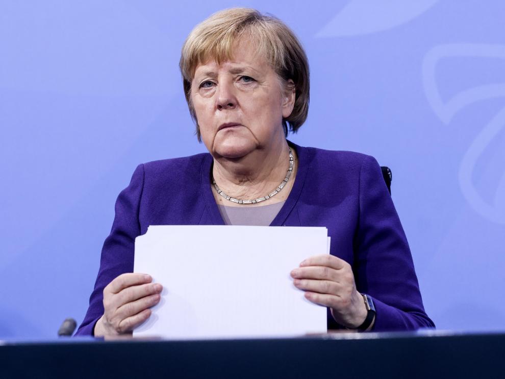 Merkel ha anunciado las nuevas restricciones este jueves.