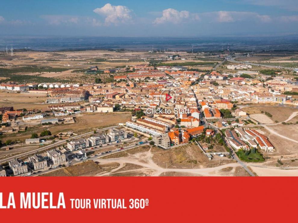 La herramienta permite llevar a cabo un tour de realidad virtual de La Muela