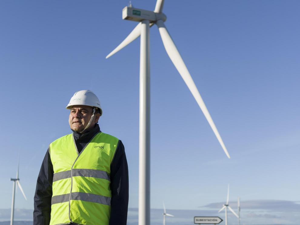 Ramón White, responsable de renovables de Endesa en el noreste de España