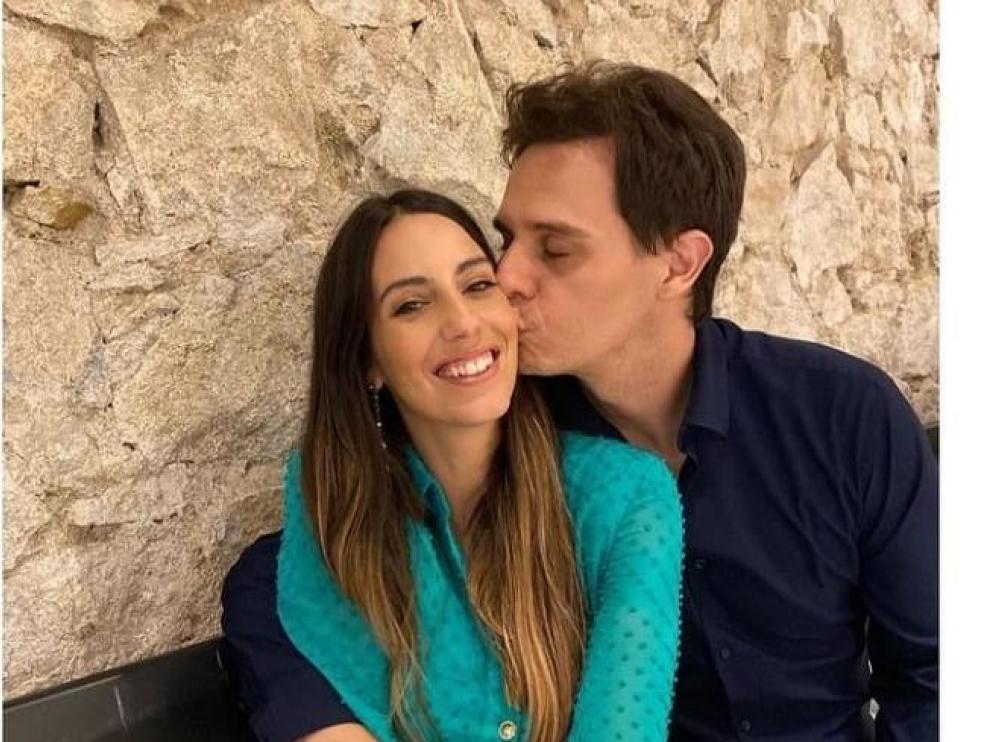 Almudena Cid y Christian Gálvez.