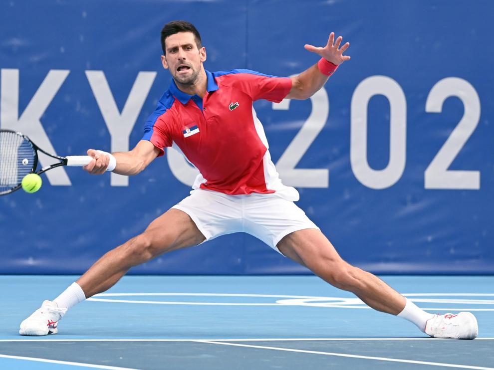 El número uno del mundo, el tenista serbio Novak Djokovic.