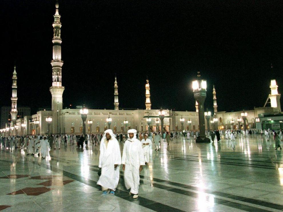 Imagen de archivo de la Mezquita de Mahoma, en Medina, Arabia Saudí.
