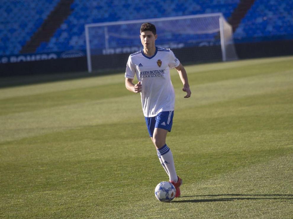 Jaume Grau, centrocampista recién fichado por el Real Zaragoza, debutará este sábado.