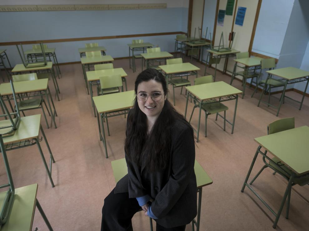 Lucía Sanz Astier, maestra de educación infantil en Helsinki (Finlandia).