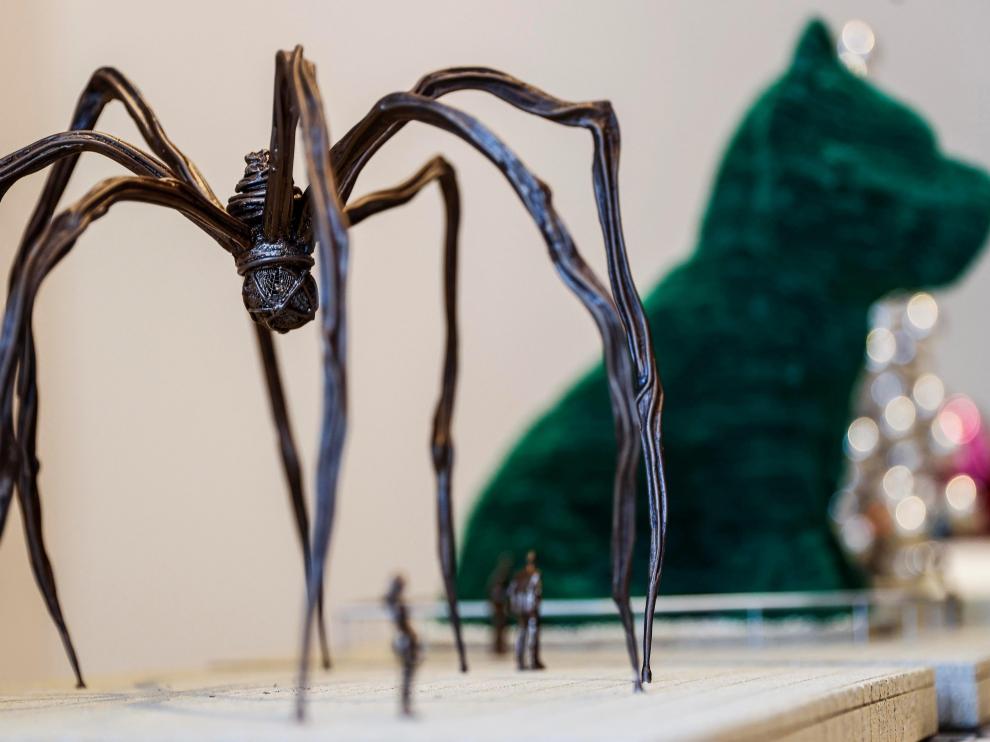 Maquetas táctiles de obras del Museo Guggenheim Bilbao