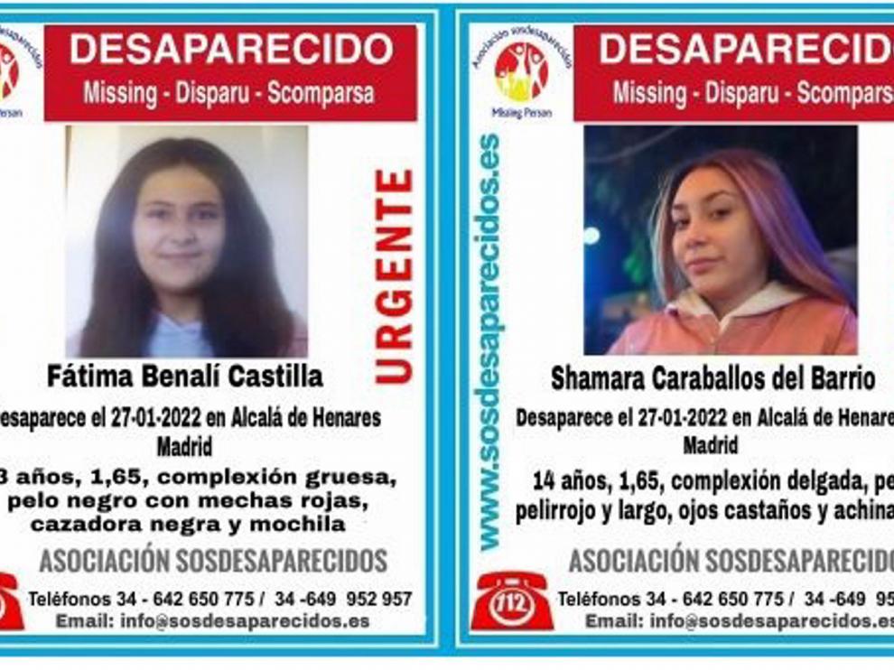Buscan a dos menores de 13 y 14 años que desaparecieron el jueves tras salir del instituto en Alcalá de Henares