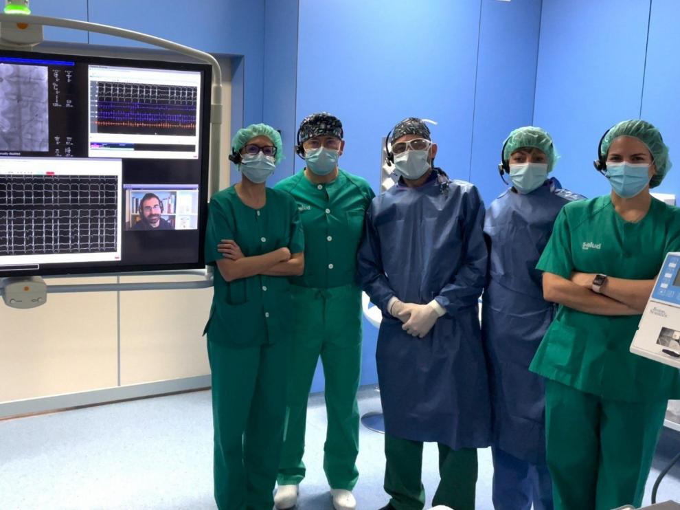 El Hospital Miguel Servet es uno de los tres centros de España que dispone de conexión en remoto en tiempo real para el tratamiento a distancia de arritmias complejas.