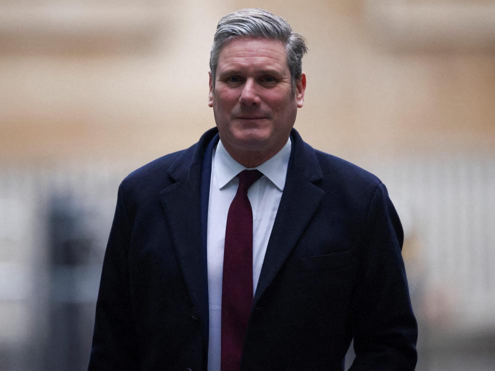 Keir Starmer, líder del Partido Laborista británicos.