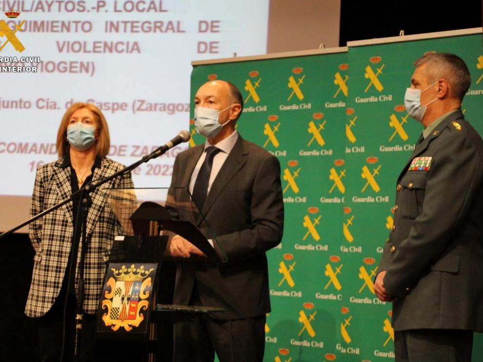 Jornada de formación sobre Viogen realizada este miércoles en Pedrola.