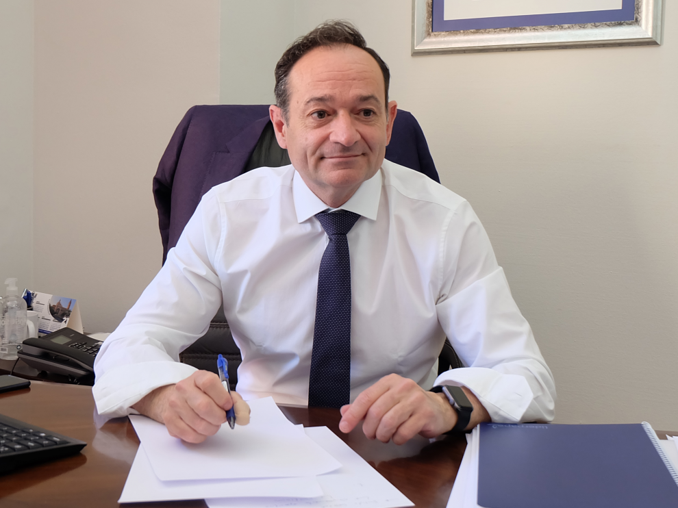 Luis José Arrechea es alcalde de Tarazona desde junio de 2019.