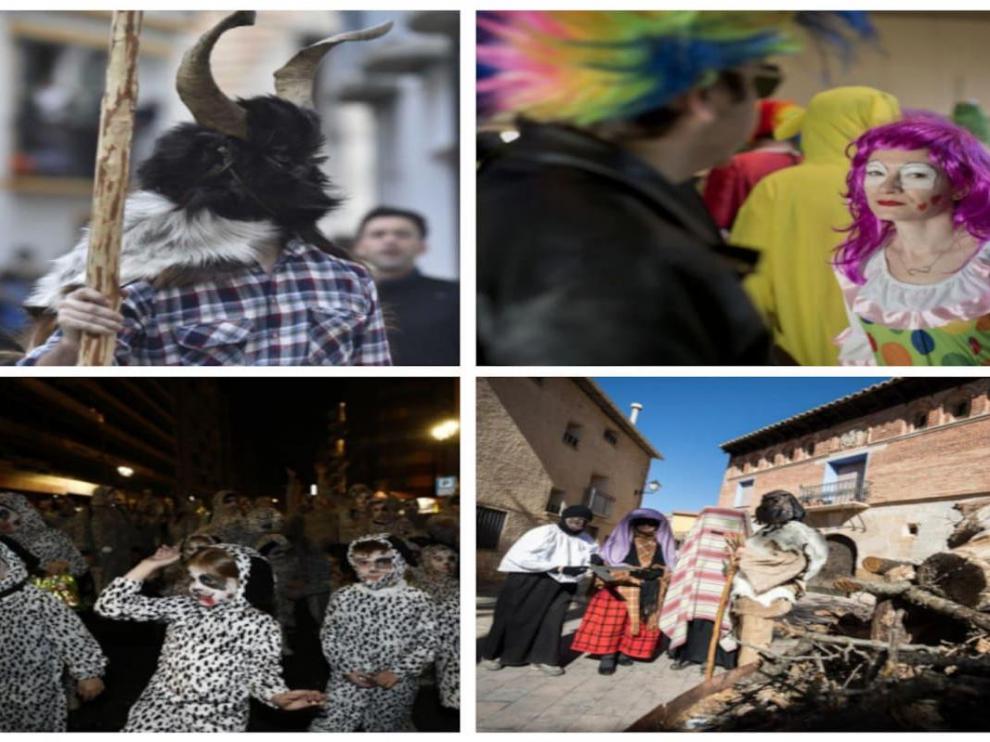 Carnavales en Aragón.
