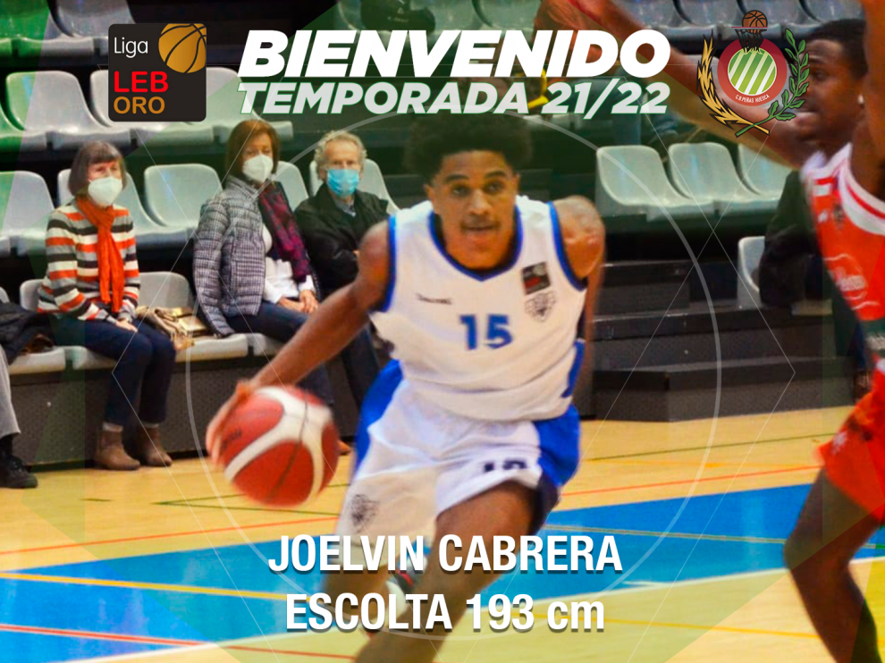 Joelvin Cabrera, nuevo escolta del Levitec Huesca.