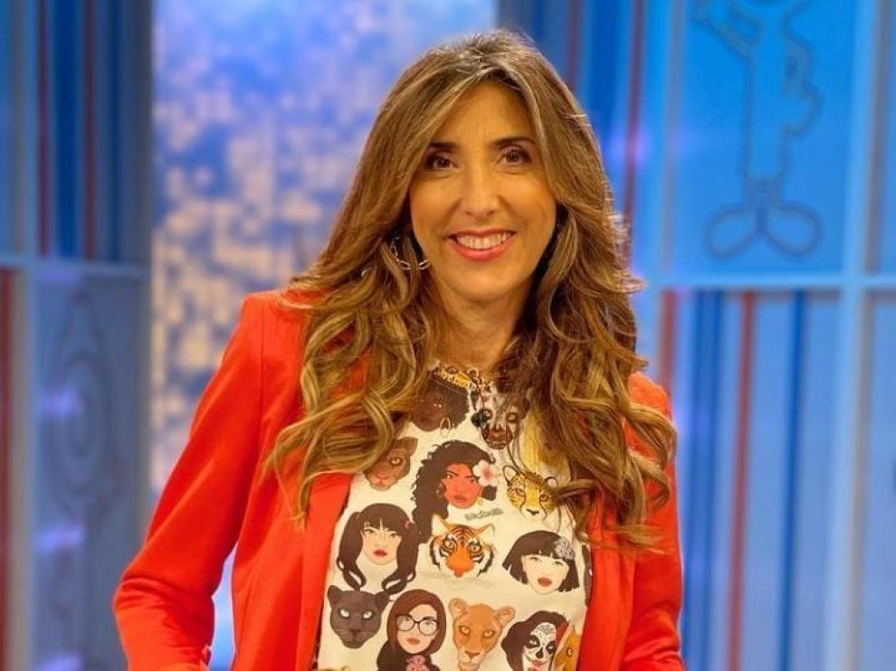 La presentadora Paz Padilla.