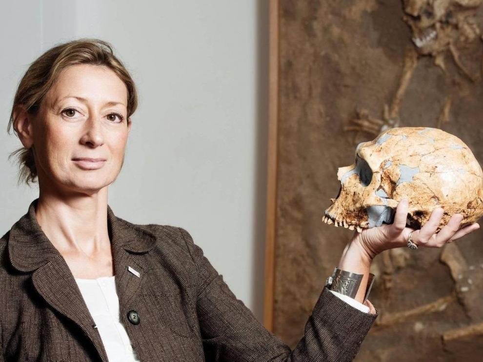 Katerina Harvati, directora de paleoantropología en la Universidad de Tubinga (Alemania)