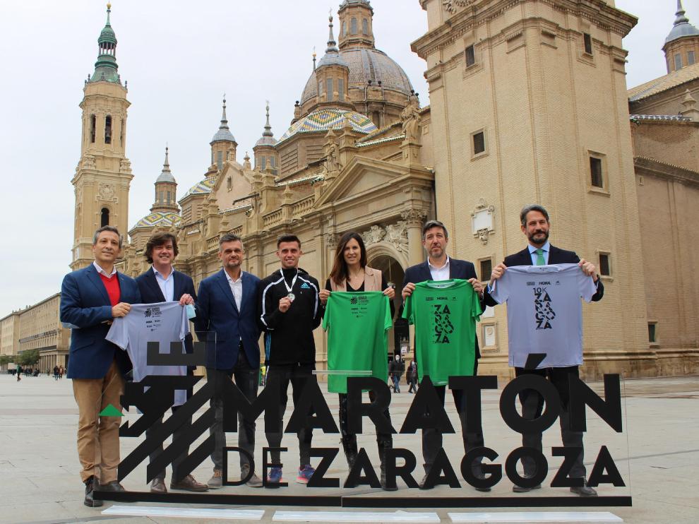 Presentación de la maratón de Zaragoza