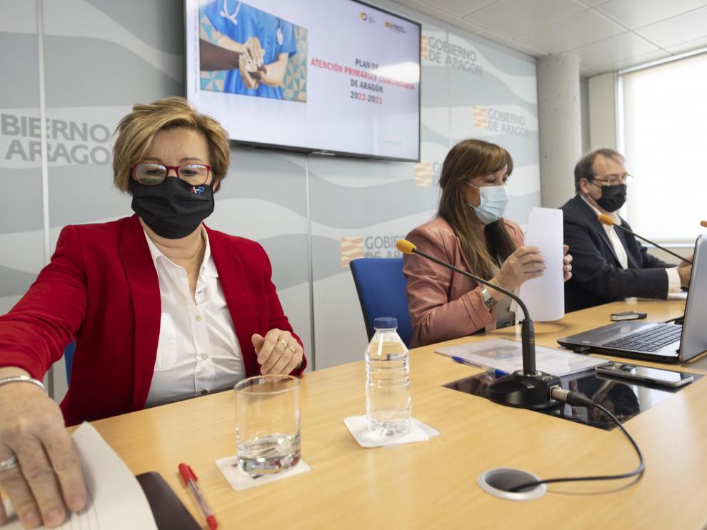 Rueda de prensa la consejera de Sanidad, Sira Repollés