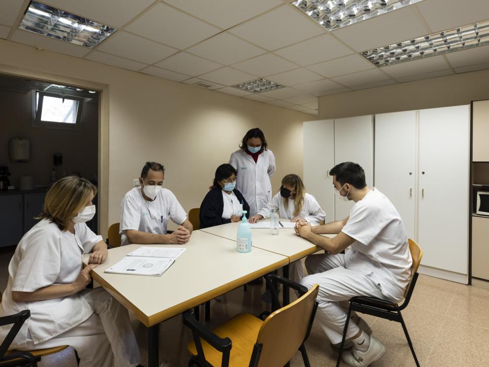 Imágenes del Centro de Rehabilitación Psicosocial Nuestra Señora del Pilar, en Zaragoza.