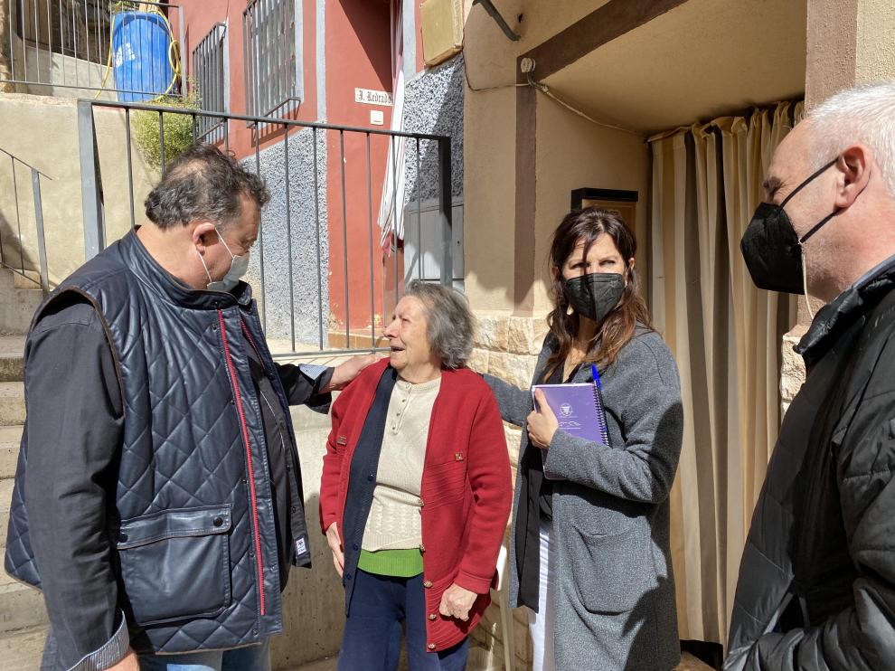 Servicio de comida a domicilio de los Servicios Sociales de la Comarca y el Ayuntamiento.