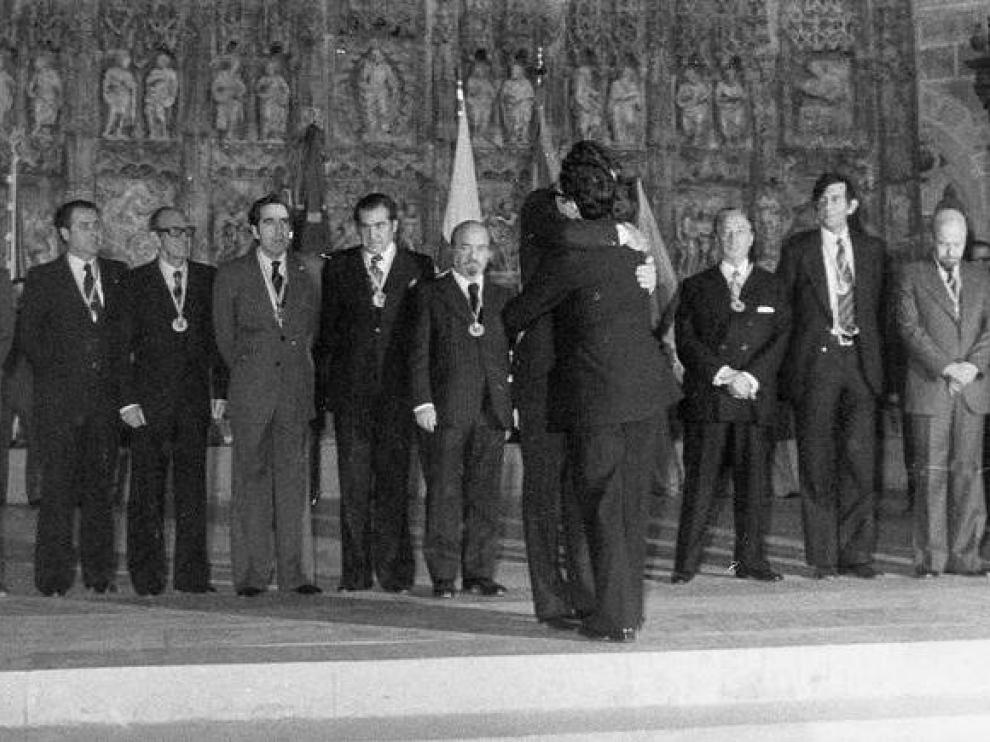 Jura de cargos de la primera DGA.
