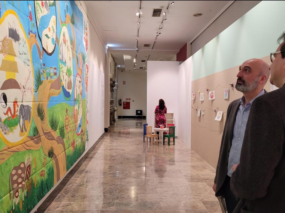 Proyecto Guernica Kids, en el Museo de Zaragoza.