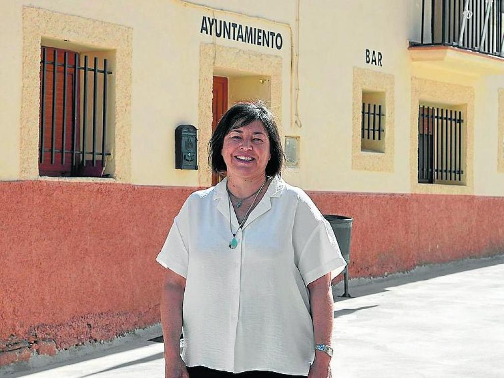 La alcaldesa de Fonfría, Ana Isabel Moreno.