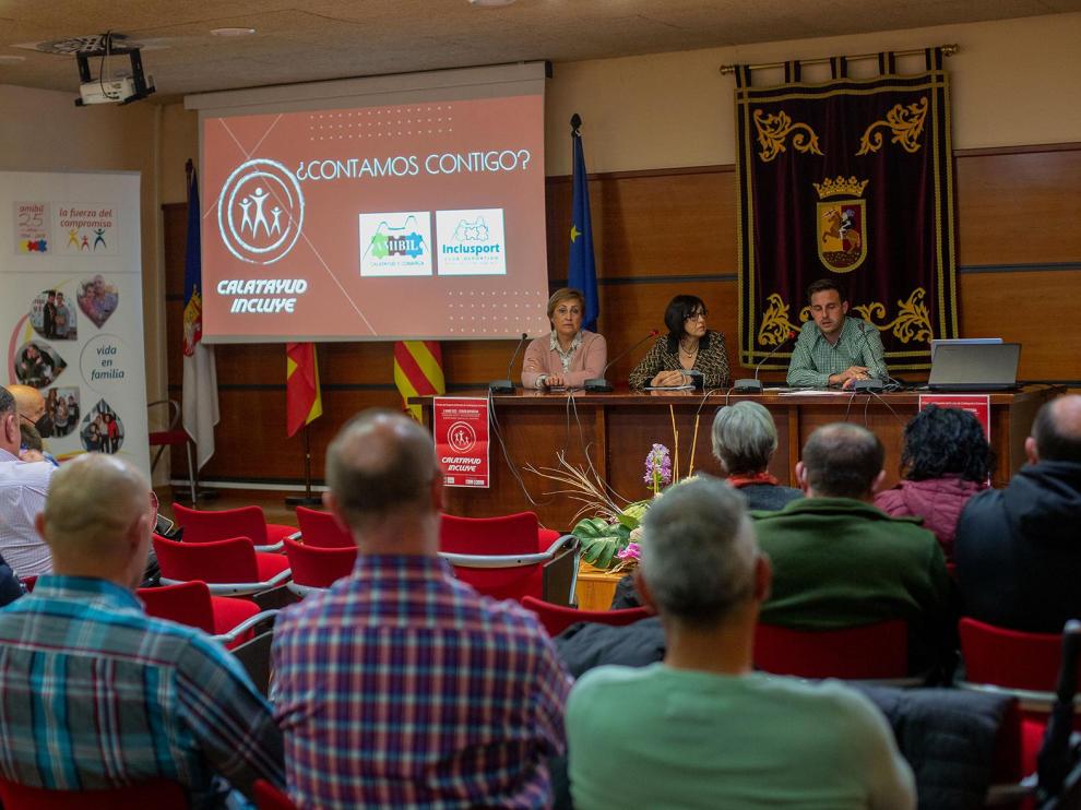 Presentación de la primera fiesta del deporte unificado Calatayud y comarca