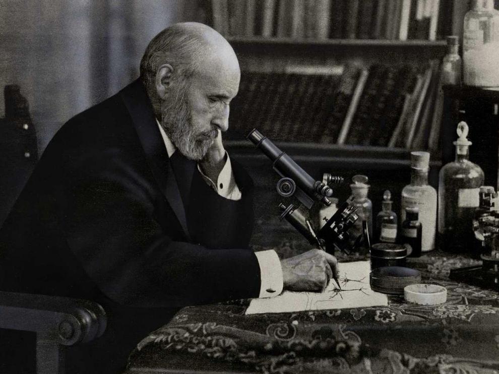 Santiago Ramón y Cajal recibió el premio Nobel de Medicina en 1906