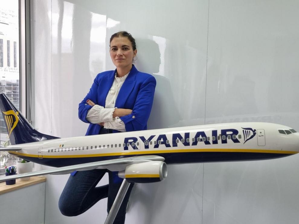 Elena Cabrera, directora de Comunicación de Ryanair en España y Portugal.