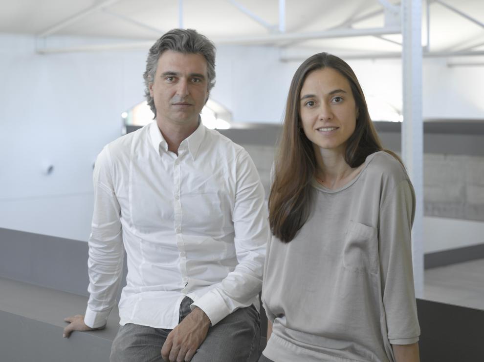 Antón García-Abril y Débora Mesa, del estudio Ensamble