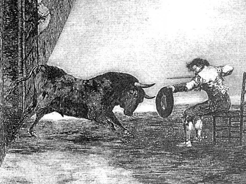 Martincho, en uno de los grabados de Goya.