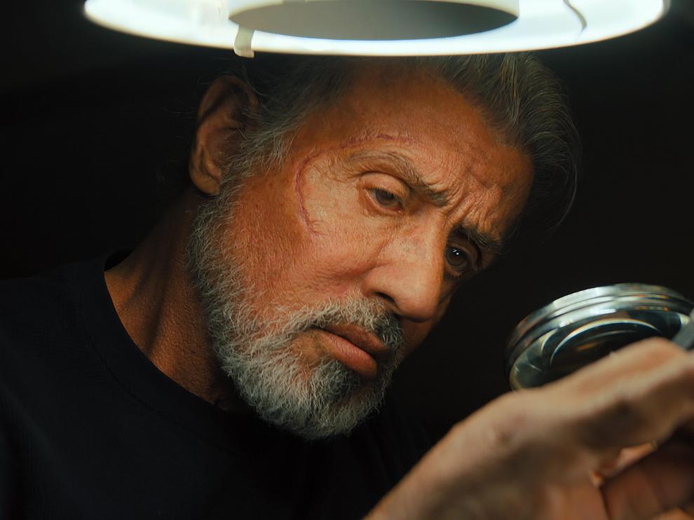 Sylvester Stallone en un fotograma de 'Samaritan'.