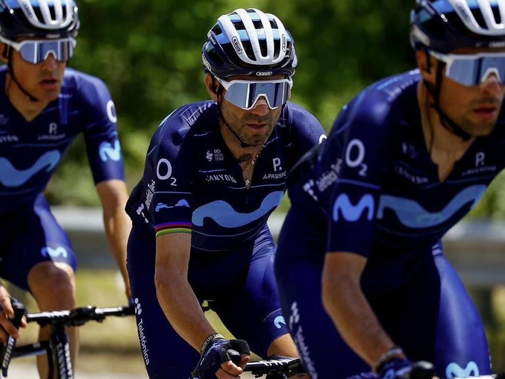 El pasado Giro de Italia: Jorge Arcas y Samitier protegiendo al ‘Bala’.