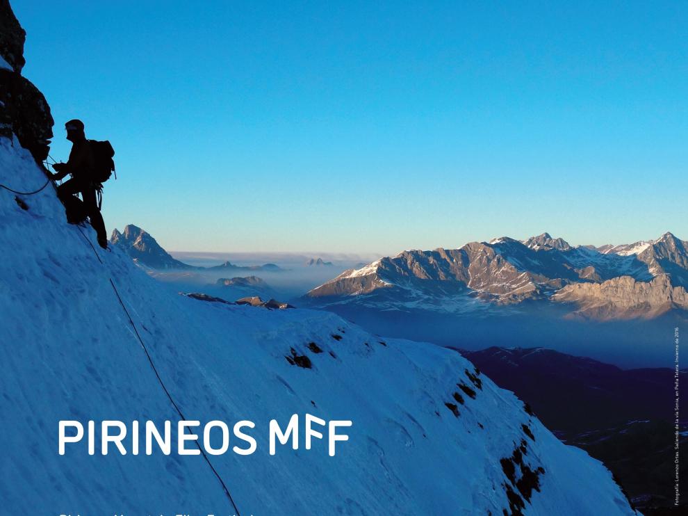 Cartel de la segunda edición del Pirineos Mountain Film Festival.