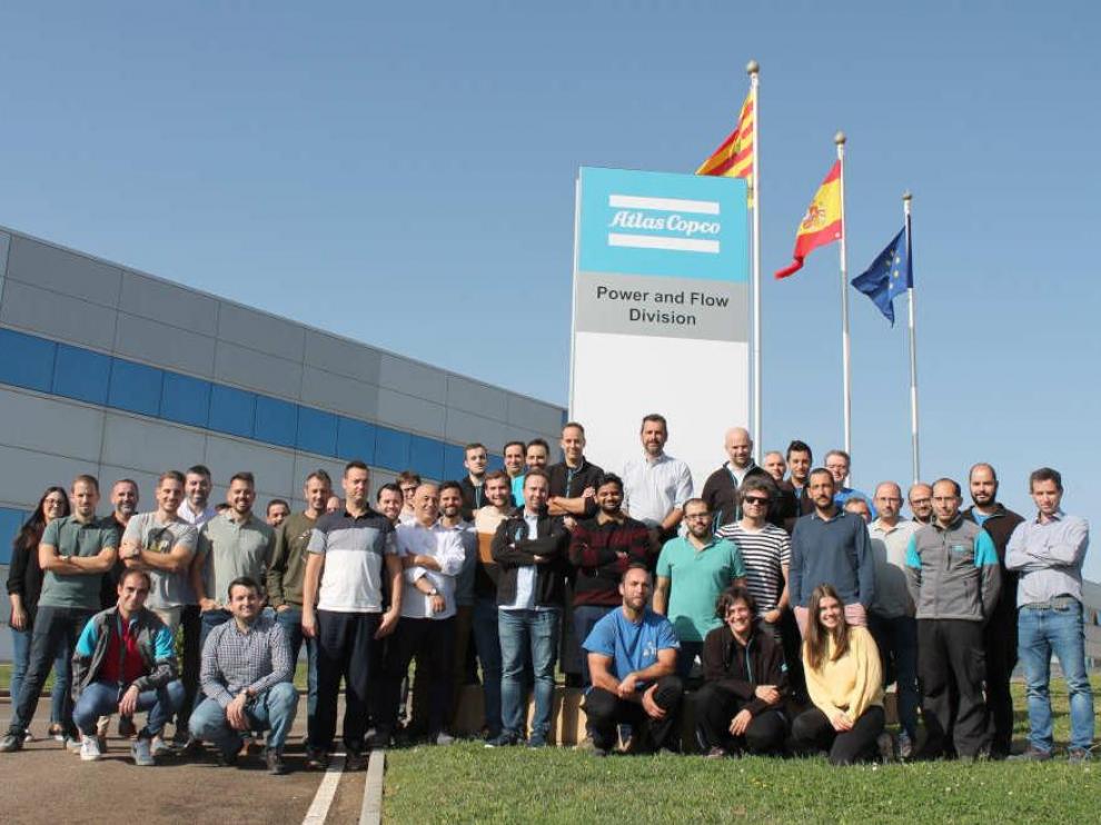 El departamento de ingeniería de Atlas Copco Zaragoza es el catalizador de los proyectos de la compañía.
