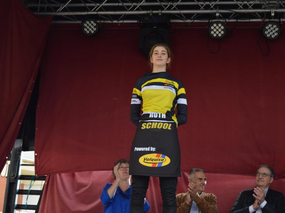 Ruth Abad, campeona de la Copa Aragón BMX