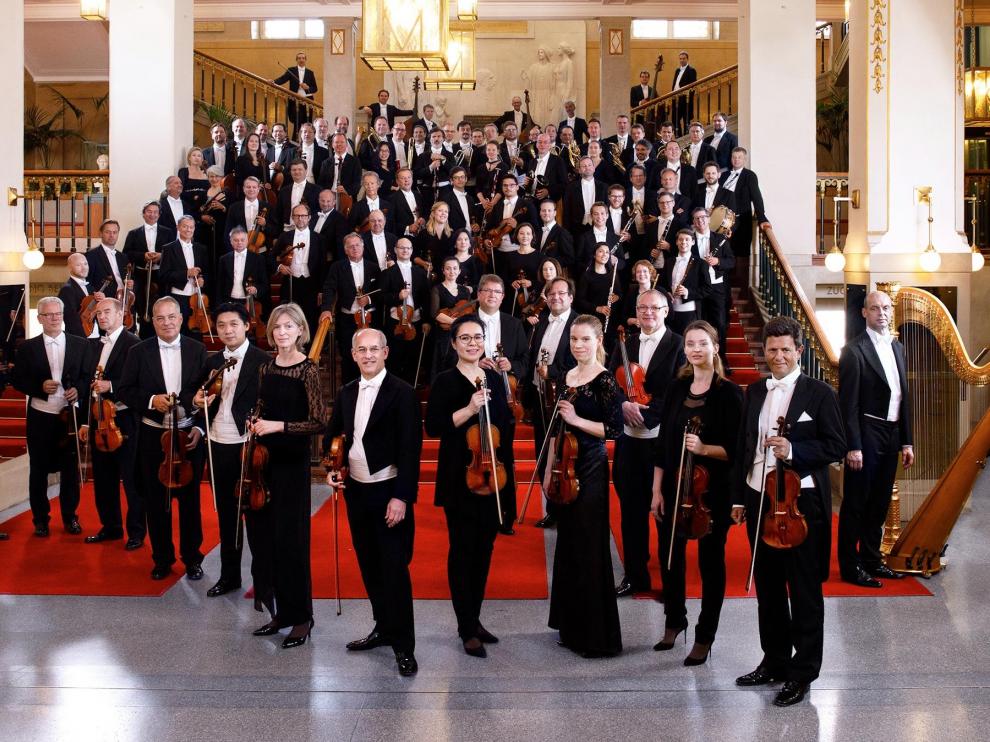 La Orquesta Sinfónica de Viena ofreció un concierto en el Auditorio de Zaragoza.