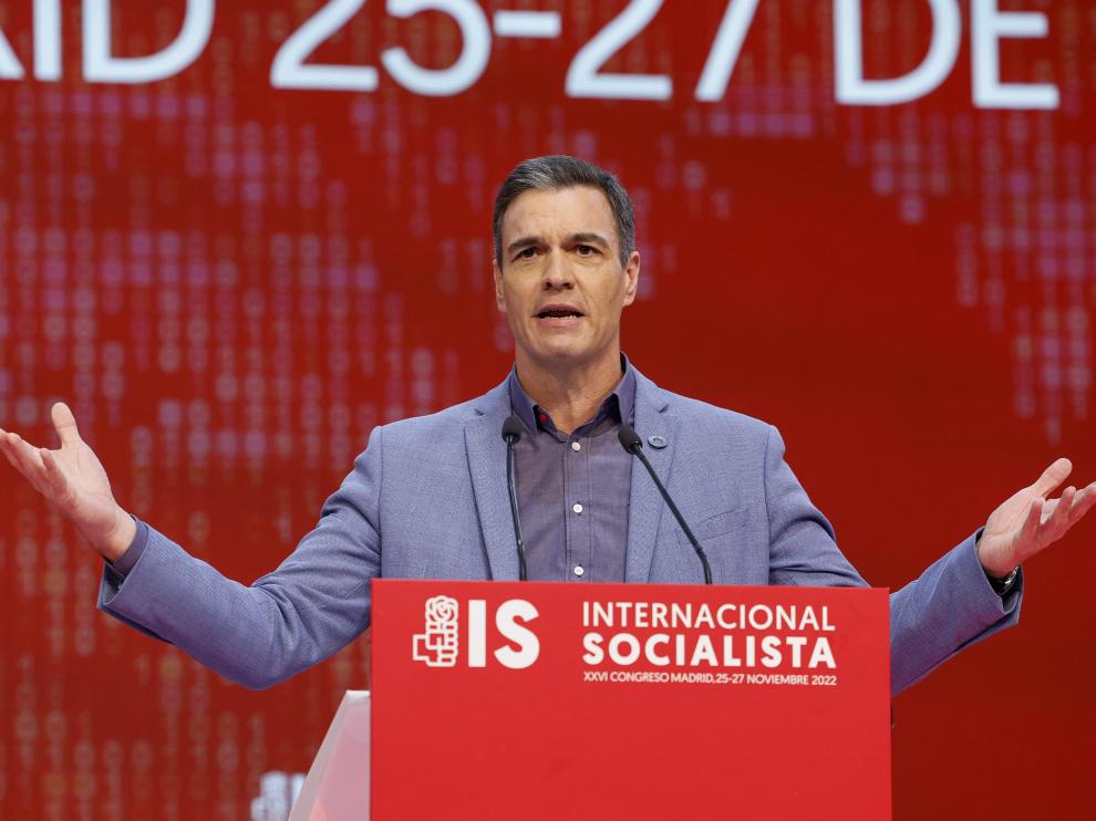 El presidente de Gobierno y secretario general del PSOE, Pedro Sánchez