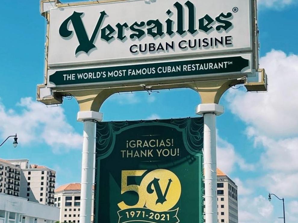 El restaurante cubano Versailles