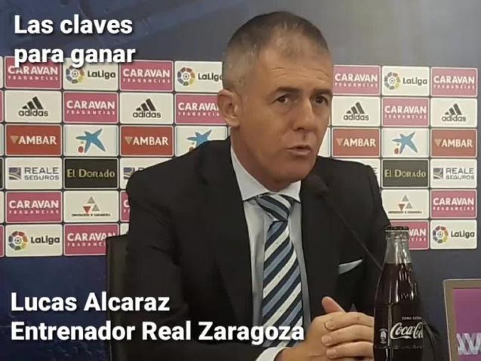 Lucas Alcaraz: "Es un privilegio entrenar al Real Zaragoza"