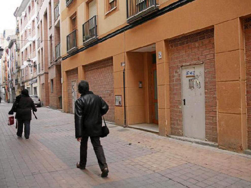 Varios de los locales que se pondrán a disposición de los emprendedores se ubican en la calle de San Pablo.