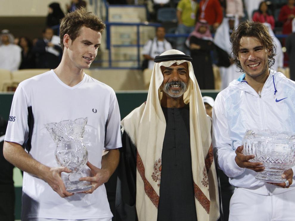 Murray (i) y Rafa (d)