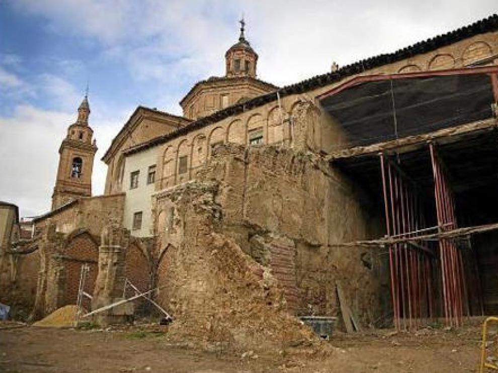 La consolidación de la colegiata está lista para comenzar con la restauración del edificio